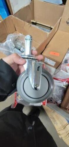 DESCRIPTION: (4) CASTORS RETAIL$: $40.00 EA QTY: 4