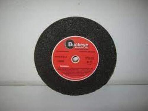 DESCRIPTION: (1) BOX OF (6) GRINDING WHEELS BRAND/MODEL: BUCKEYE ABRASIVES #10800 INFORMATION: BLACK RETAIL$: $35.00 EA SIZE: 8 X 1/2 X 5/8 QTY: 1