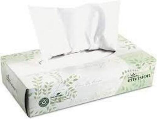 DESCRIPTION: (1) BOX OF (30) FACIAL TISSUE BRAND/MODEL: GEORGIA-PACIFIC #2U250 RETAIL$: $50.42 EA SIZE: 8X8 QTY: 1