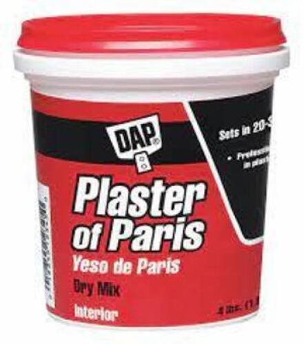 DESCRIPTION: (2) PLASTER OF PARIS BRAND/MODEL: DAP #10L526 INFORMATION: WHITE RETAIL$: $10.00 EA SIZE: 4 LB QTY: 2
