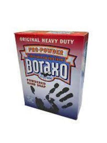 DESCRIPTION: (3) POWDERED HAND SOAP BRAND/MODEL: BORAXO RETAIL$: $16.12 EA SIZE: 5 LB QTY: 3