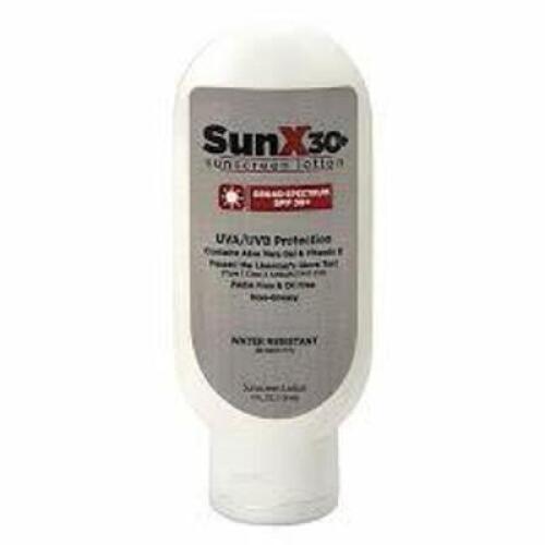 DESCRIPTION: (2) SUNSCREEN LOTION BRAND/MODEL: SUNX 30 RETAIL$: $4.02 EA SIZE: 4 FL OZ QTY: 2