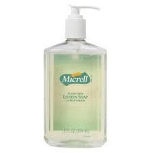DESCRIPTION: (2) ANTIBACTERIAL LOTION SOAP WITH MOISTURIZERS BRAND/MODEL: SKILCRAFT MICRELL RETAIL$: $12.00 EA SIZE: 12 FL OZ QTY: 2