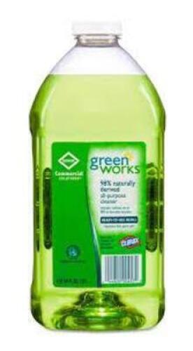 DESCRIPTION: (2) ALL PURPOSE CLEANER BRAND/MODEL: CLOROX GREEN WORKS RETAIL$: $15.79 EA SIZE: 2 QT QTY: 2