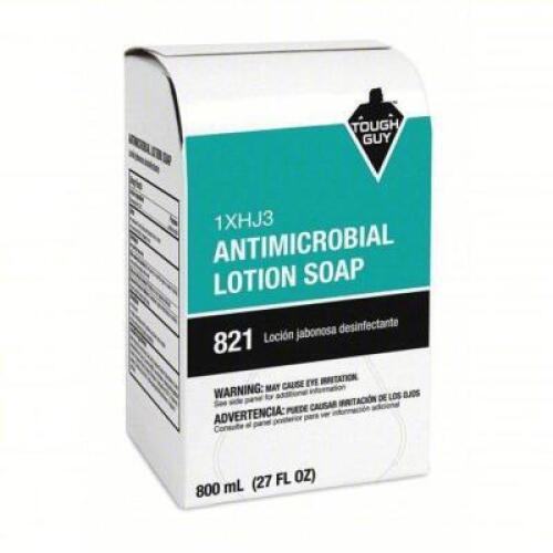 DESCRIPTION: (1) PACK OF (12) HAND SOAP BRAND/MODEL: TOUGH GUY #1XHJ3 RETAIL$: $151.26 EA SIZE: 800 ML QTY: 1