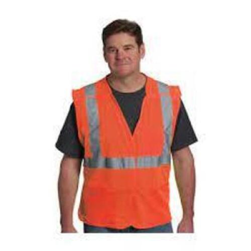DESCRIPTION: (5) HI-VIS VEST BRAND/MODEL: PIP #302-5PMVOR-4X INFORMATION: ORANGE RETAIL$: $10.13 EA SIZE: 4X QTY: 5