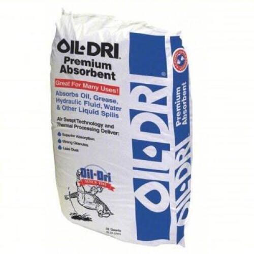 DESCRIPTION: (1) LOOSE ABSORBENT BRAND/MODEL: OIL-DRI #487F13 RETAIL$: $16.54 EA QTY: 1
