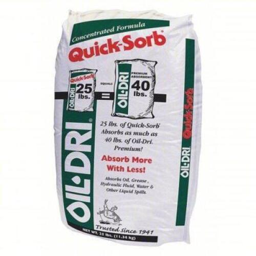 DESCRIPTION: (1) LOOSE ABSORBENT BRAND/MODEL: QUICK-SORB #24X071 RETAIL$: $14.17 EA SIZE: 25 LB QTY: 1