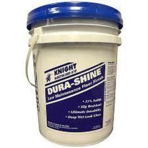 DESCRIPTION: (1) WET LOOK FLOOR FINISH AND SEALER BRAND/MODEL: FFCI DURO-SHINE RETAIL$: $125.12 EA SIZE: 5 GALLON QTY: 1