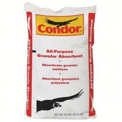 DESCRIPTION: (1) BAG OF ALL PURPOSE GRANULAR ABSORBENT BRAND/MODEL: CONDOR #35UX86 RETAIL$: $15.06 EA SIZE: 40 LB QTY: 1