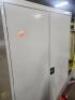 DESCRIPTION: (1) STORAGE CABINET BRAND/MODEL: SANDUSKY INFORMATION: GRAY, MUST COME TO INSPECT DAMAGE. DAMAGE IS SHOWN IN PHONE PICS, BUT BY BIDDING, - 3