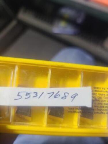 DESCRIPTION: (5) NTB3LB THREADING INSERTS BRAND/MODEL: KENNAMETAL NTB3LB KC730 RETAIL$: $32.64 PER INSERT QTY: 5