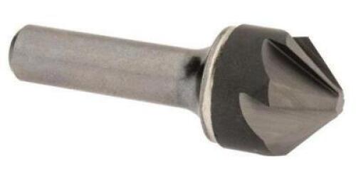 DESCRIPTION: (1) SOLID CARBIDE 90 DEG COUNTERSINK BRAND/MODEL: HERTEL 02389856 RETAIL$: 218.94 SIZE: 1" HD 1/2" SD QTY: 1