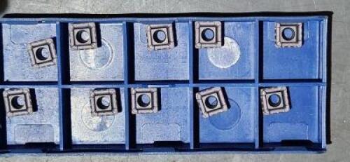 DESCRIPTION: (10) SOEX CARBIDE DRILL INSERTS BRAND/MODEL: KOMET SOEX07T308-13 RETAIL$: $19.62 PER INSERT QTY: 10