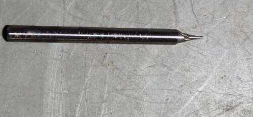 DESCRIPTION: (6) SOLID CARBIDE SQ END MILL BRAND/MODEL: SGS 39222 RETAIL$: $35.66 EAA SIZE: 0.022" DIA 0.033" LOC QTY: 6