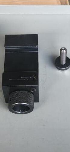 DESCRIPTION: (1) LATHE TOOL POST HOLDER SERIES BXA BRAND/MODEL: DORIAN TOOL 73310104283 RETAIL$: 250.64 SIZE: 1/16" TO 1" TOOL CAPACITY QTY: 1