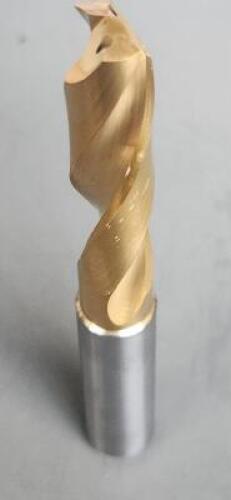 DESCRIPTION: (2) SOLID CARBIDE SCREW MACHINE DRILL BITS BRAND/MODEL: SECO 41187246 RETAIL$: $432.00 EA SIZE: 1/2" QTY: 2
