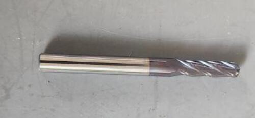 DESCRIPTION: (5) SOLID CARBIDE BALL NOSE END MILL BRAND/MODEL: NIAGARA N86350 RETAIL$: $29.90 EA SIZE: 11/64" 5/8" LOC QTY: 5