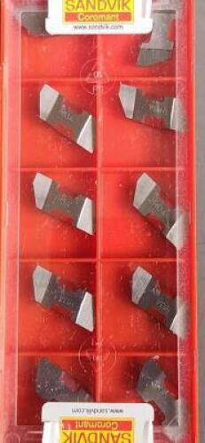 DESCRIPTION: (20) TMTL CARBIDE INSERTS BRAND/MODEL: SANDVIK TMTL-TLG-232660-S H13A RETAIL$: $18.50 PER INSERT QTY: 20