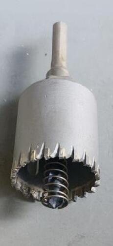 DESCRIPTION: (1) CARBIDE TIPPED HOLE SAW BRAND/MODEL: REALTON STHS-36 RETAIL$: 292.53 SIZE: 2-1/4" DIA 2" CUT DEPTH QTY: 1