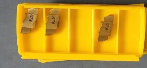 DESCRIPTION: (15) CARBIDE THREADING GROOVING INSERTS BRAND/MODEL: KENNAMETAL DWG 327015 RETAIL$: (18.74 PER INSERT QTY: 15