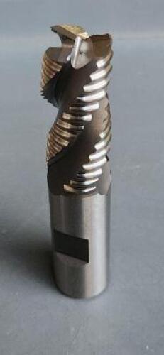 DESCRIPTION: (1) COBALT COARSE ROUGHING END MILL BRAND/MODEL: HERTEL 91192203 RETAIL$: $71.93 EA SIZE: 3/4" 1-5/8" LOC QTY: 1