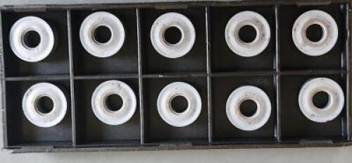 DESCRIPTION: (30) RNMG 43 CARBIDE MILLING INSERTS BRAND/MODEL: VC 112044009 RETAIL$: $22.93 PER INSERT QTY: 30
