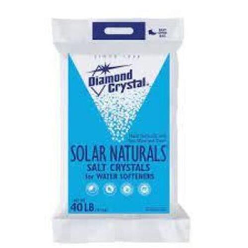 DESCRIPTION: (6) BAGS OF WATER SOFTENER BRAND/MODEL: DIAMOND CRYSTAL RETAIL$: $6.98 EA SIZE: 40 lb QTY: 6