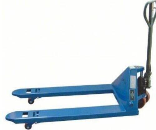 DESCRIPTION: (1) GENERAL PUPOSE PALLET JACK BRAND/MODEL: GRAINGER APP. 12U124 INFORMATION: 3800" CAPACITY RETAIL$: 403.04 SIZE: 48" FORK LENGTH 27" W