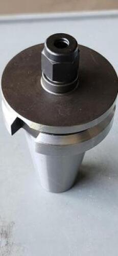 DESCRIPTION: (1) BT40 TAPER SHANK COLLET SHANK BRAND/MODEL: ERICKSON BT40DA308216 RETAIL$: 227 SIZE: 0.016 x 1/4" QTY: 1