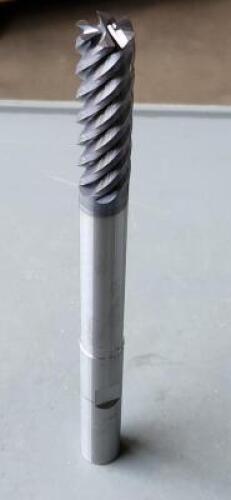 DESCRIPTION: (1) SOLID CARBIDE SQ END MILL BRAND/MODEL: ROBB JACK SEM20-10105 RETAIL$: $204.15 EA SIZE: 5/8" 2" LOC QTY: 1