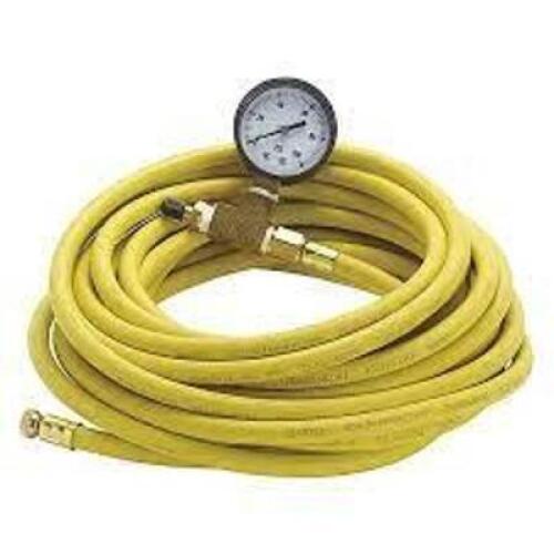 DESCRIPTION: (2) EXTENSION HOSE WITH PSI GAUGE BRAND/MODEL: CHERNE #274248 INFORMATION: YELLOW HOSE RETAIL$: $108.30 EA SIZE: 30' WITH 3/16" QTY: 2