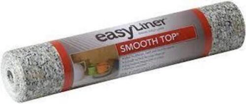 DESCRIPTION: (6) ROLLS OF SMOOTH TOP SHELF LINER BRAND/MODEL: EASY LINER #282028 INFORMATION: GREY GRANITE RETAIL$: $6.97 PER ROLL SIZE: 12" X 10' QTY