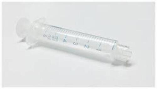 DESCRIPTION: (4) PACKS OF (100) ALL PLASTIC SYRINGE BRAND/MODEL: NORM-JECT #19G346 RETAIL$: $47.17 EA SIZE: 5 ML QTY: 4