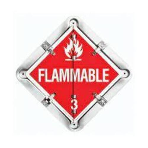DESCRIPTION: (4) LEGEND FLIP PLACARD BRAND/MODEL: LABELMASTER #81-8FO INFORMATION: MULTI RETAIL$: $43.64 EA QTY: 4