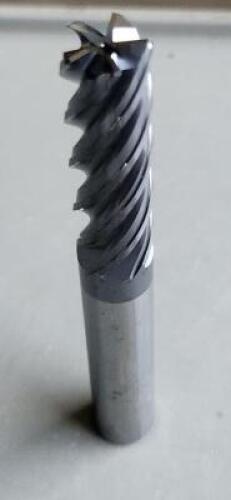 DESCRIPTION: (3) SOLID CARBIDE CORNER RADIUS END MILL BRAND/MODEL: HELICAL 34302 RETAIL$: $103.70 EA SIZE: 1/2 DIA 0.033" RAD 1-5/8" LOC QTY: 3