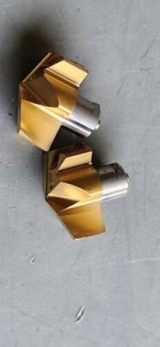 DESCRIPTION: (8) TPA14 INDEXABLE DRILL INSERT BRAND/MODEL: INGERSOLL TPA1450R01 IN2505 RETAIL$: $101.00 SIZE: .571" DIA QTY: 8