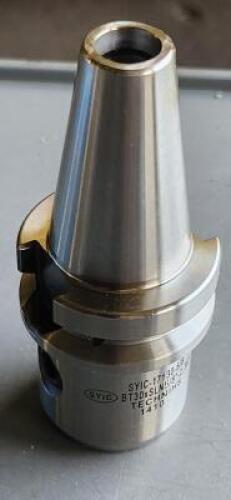 DESCRIPTION: (1) BT30 TAPER SHANK END MILL HOLDER BRAND/MODEL: TECHNIKS 02242873 RETAIL$: $107.70 QTY: 1