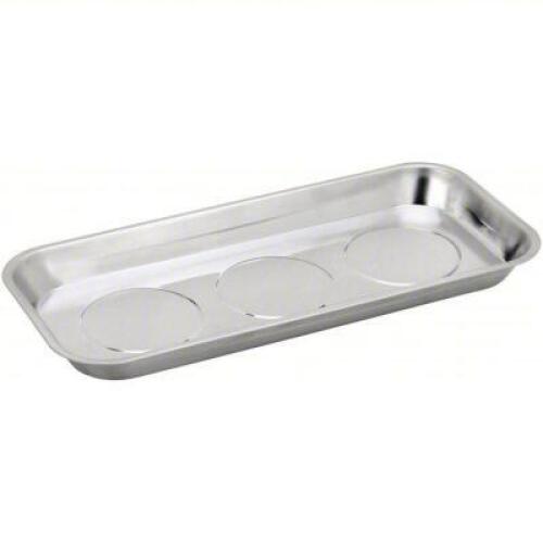 DESCRIPTION: (3) MAGNETIC TRAY BRAND/MODEL: WESTWARD #4YCK4 RETAIL$: $36.77 EA SIZE: FERRITE, 14 IN OVERALL LG, 6 1/4 IN OVERALL WD, 1 1/4 IN HT QTY: