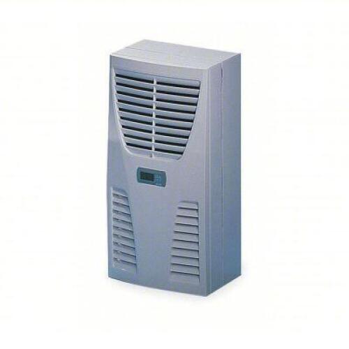 DESCRIPTION: (1) ENCLOSURE AIR CONDITIONER BRAND/MODEL: RITTAL #2PUX8 RETAIL$: $4227.48 EA SIZE: 2083 BTUH, CARBON STEEL, WALL MOUNT, 8 IN DP, 11 IN W