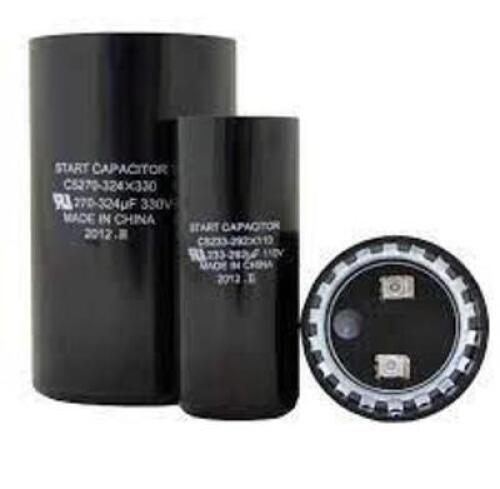 DESCRIPTION: (9) START CAPACITOR BRAND/MODEL: SUPCO #CS88-108X330 INFORMATION: BLACK RETAIL$: $12.49 EA QTY: 9