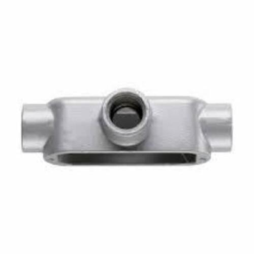 DESCRIPTION: (10) CONDUIT BODY BRAND/MODEL: EATON #T150M INFORMATION: TWO DIFFERENT SIZES, T150M, T100M RETAIL$: $91.98 EA SIZE: 1-1/2" QTY: 10
