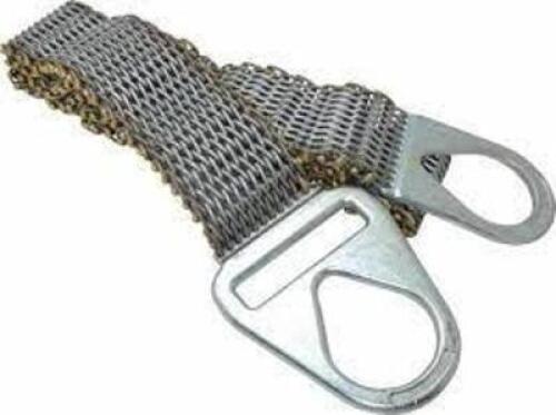 DESCRIPTION: (1) FLAT CHAIN, WIRE MESH SLING BRAND/MODEL: LIFT-ALL #38X549 RETAIL$: $285.72 EA SIZE: 4 FT SLING LG, 4,800 LB VERTICAL HITCH CAPACITY,