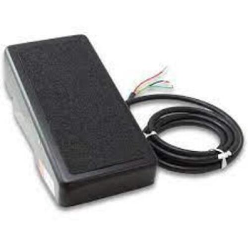 DESCRIPTION: (1) FOOT SWITCH BRAND/MODEL: LINEMASTER #09ASXP-5K INFORMATION: BLACK RETAIL$: $801.35 EA SIZE: 2 WATTS QTY: 1