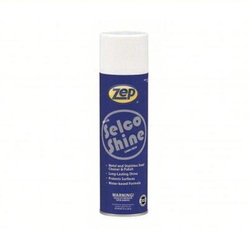 DESCRIPTION: (12) STAINLESS STEEL CLEANER BRAND/MODEL: ZEP #449W30 INFORMATION: AEROSOL SPRAY CAN RETAIL$: $202.10 TOTAL SIZE: 16 OZ QTY: 12