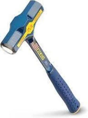 DESCRIPTION: (2) ENGINEERS HAMMERS WITH SHOCK REDUCTION GRIP BRAND/MODEL: ESTWING INFORMATION: BLUE RETAIL$: $48.86 EA SIZE: 48 OZ QTY: 2