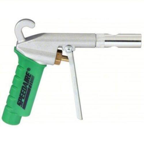 DESCRIPTION: (2) AIR GUN, PISTOL GRIP BRAND/MODEL: SPEEDAIRE #2TEH2 INFORMATION: GREEN RETAIL$: $23.54 EA SIZE: ALUMINUM, 1/4 IN NPT FEMALE, 1 NOZZLE(