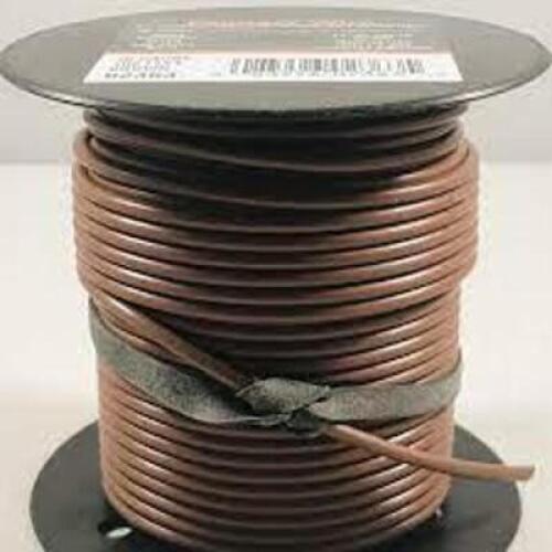 DESCRIPTION: (4) SPOOLS OF ALL PURPOSE WIRE BRAND/MODEL: PRIMARY WIRE #02363 INFORMATION: BROWN RETAIL$: $18.99 EA SIZE: 16 GAUGE, 100' QTY: 4