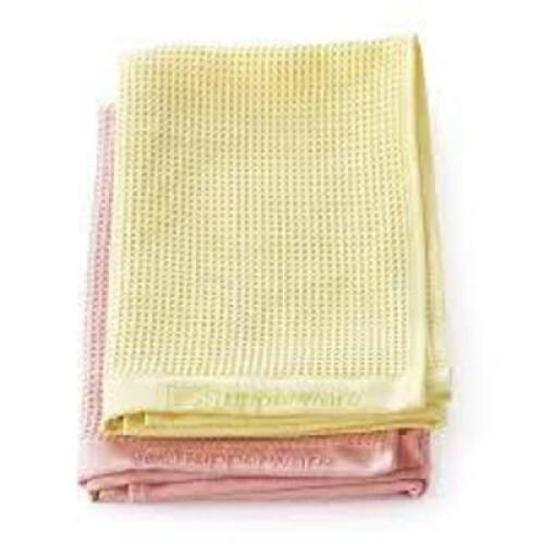 DESCRIPTION: (5) PACKS OF (2) MICROFIBER DISH DRYING TOWELS BRAND/MODEL: TUPPERWARE INFORMATION: PINK RETAIL$: $27.00 EA QTY: 5