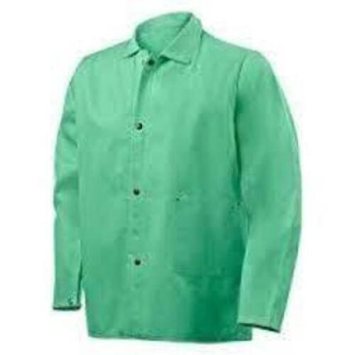 DESCRIPTION: (10) FLAME RESISTANCE BUTTON-UP SHIRT BRAND/MODEL: I-GUARD #IJC9GN-LR INFORMATION: GREEN, 44R RETAIL$: 26.16 EACH SIZE: LARGE, IMAGES ARE
